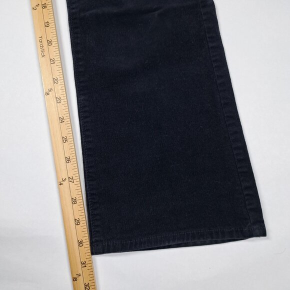 Vintage Old Navy Sweetheart Corduroy Pants 4 Blue Bootcut Womens Y2k Low Rise V - Picture 4 of 8